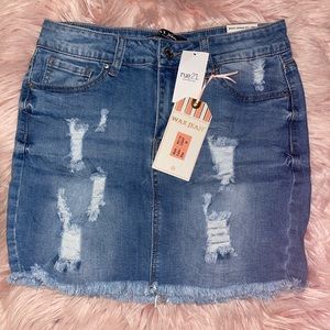 Jean Skirt
